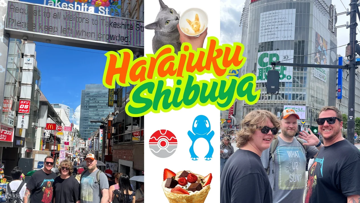 Takeshita Street & Shibuya Scramble Crossing Half-day City Highlights & Small Group Tour (klook)